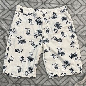 Old Navy Size 29 Palm Tree Print Shorts